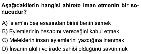 7.sınıf din kulturu eba kazanım testleri ve cevapları