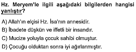 7.sınıf din kulturu eba kazanım testleri ve cevapları