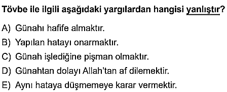 10.sınıf din kulturu eba kazanım testleri ve cevapları