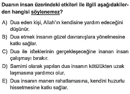 10.sınıf din kulturu eba kazanım testleri ve cevapları