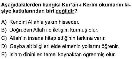 10.sınıf din kulturu eba kazanım testleri ve cevapları