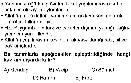 9.sınıf din kulturu eba kazanım testleri ve cevapları